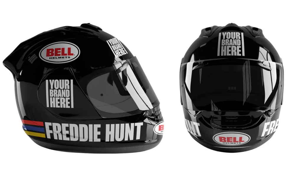 James Hunt Racing Helmet Design For Freddie Hunt