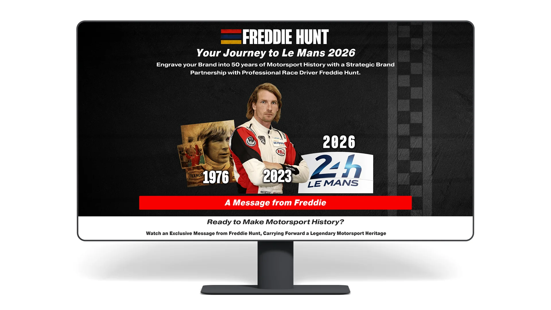 Freddie Hunt Website